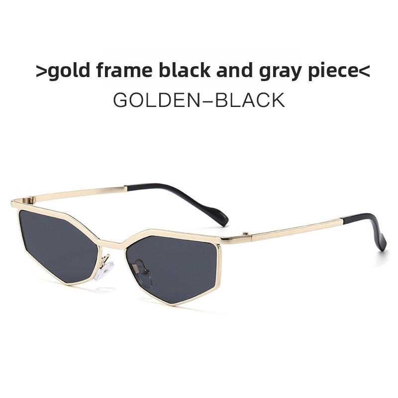 Cyberpunk Geometric Sunglasses With Pc Lenses Uv400 For Fashion Forward Adults