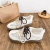 Mesh Breathable Low-top Board Shoes Summer New Retro Korean Student Shoes German Training Shoes