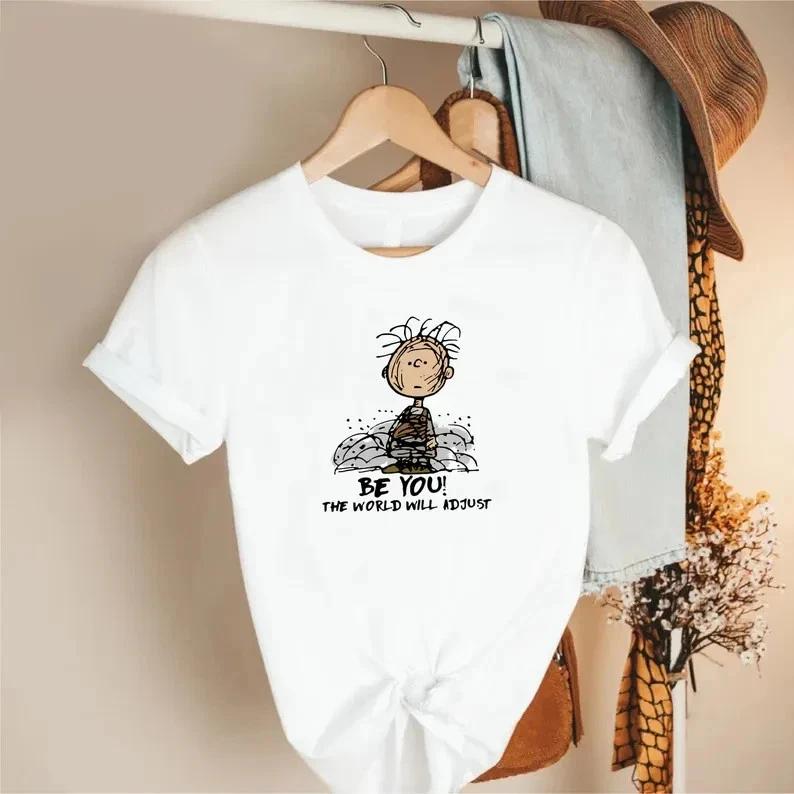 Be You The World Will Adjust Shirt, Inspirational Quote Tee L