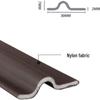 New Push-Pull UPVC & Aluminum Alloy Window and Door Sealing Strip for Windproof Protection