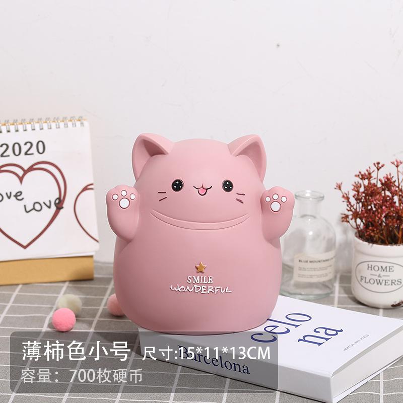 Cartoon Cat Piggy Bank Children Piggy Bank Creative Cute Animal Home Decoration Birthday Gift Saving Box  Money Box DXUIALOI