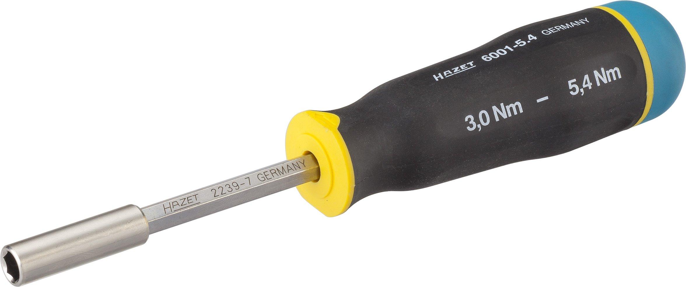 

HAZET Torque Driver Black inch Bit Holder Import from 1/4 (6.3 mm) [Official Japan] 6001-5.4/3 чёрный