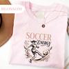 Comfort Colors® Women Soccer Shirt and Kids Tshirt Stylish Football Fan Apparel