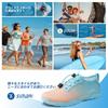 [SIMARI] Aqua Water Shoes [Physiotherapist-Supervised], Breathable Quick-Dry Lightweight Non-Slip Foldable, Unisex, for Beach River Pool Fishing