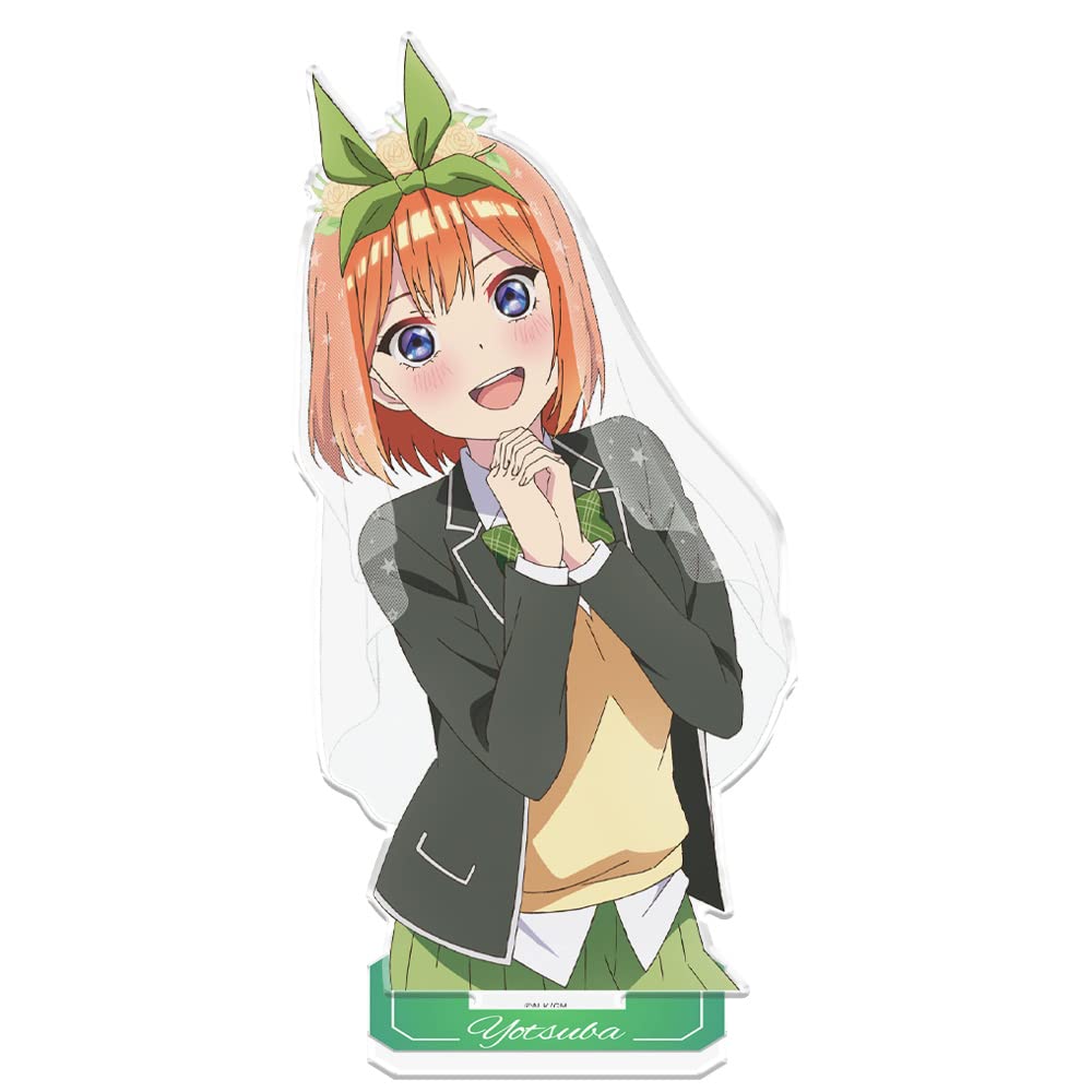 Quintessential Acrylic Character Stand N Yotsuba Bride Veil Style "The Quintuplets" [Nakano ver.]