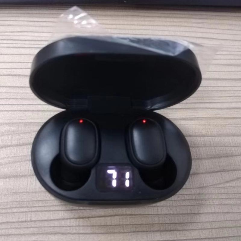 

E6S Bluetooth-гарнитура с цифровым дисплеем Bluetooth-гарнитура Мини-спортивные наушники чёрный