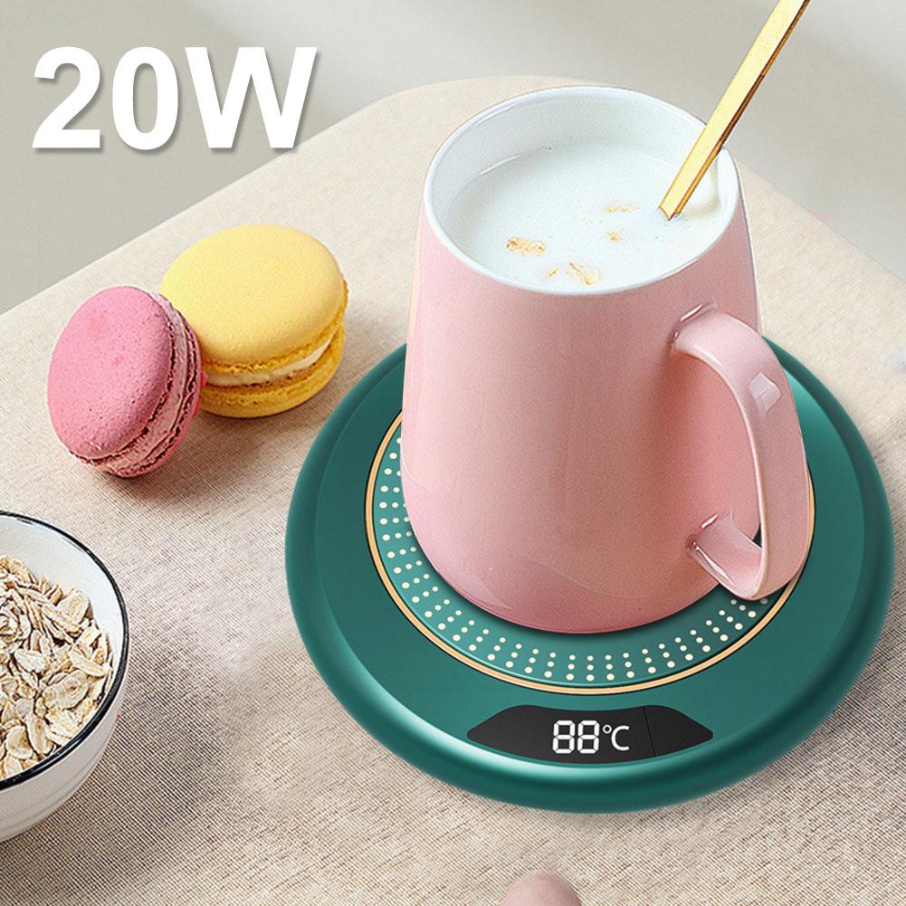 USB Electric Beverage Warmer 3 Temperature Setting Coffee Warmer Plate Coffee Cup Warmer for Coffee Milk Tea Beverage