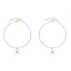 Girl Anklet Creative Sea Star Shaped Foot Pendant Beautiful Young Girls Jewelry Fashion Accessory Alloy Anklets for Dress Decor