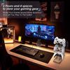 Clear Controller Holder 3 Tiers Headphone Bracket Controller Holder Desktop Display Stand For Desk Organizer