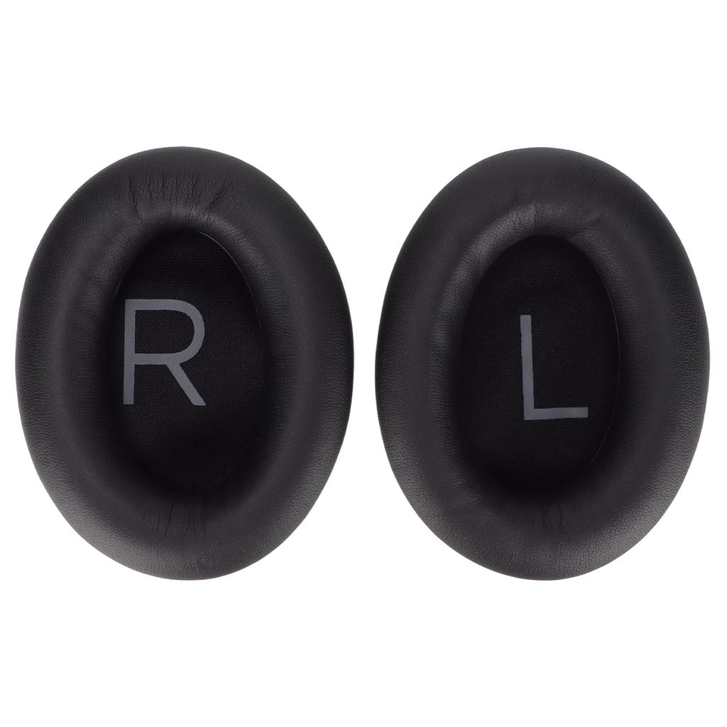 Replacement Ear Pads Protein Leather and Foam Ear Pads Cushion for QC45 Wireless Headset