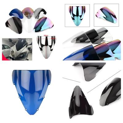 Motorcycle Double Bubble Windshield Deflector Protector Wind Screen For Honda CBR 600 F4I CBR600 2001-2004 2005 2006 2007 2008