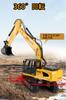 Excavator Car for Construction Vehicle with Wireless RC Excavator Model Car for Sandbox Perfect for or Birthday Gifts Radio-Controlled Kids,