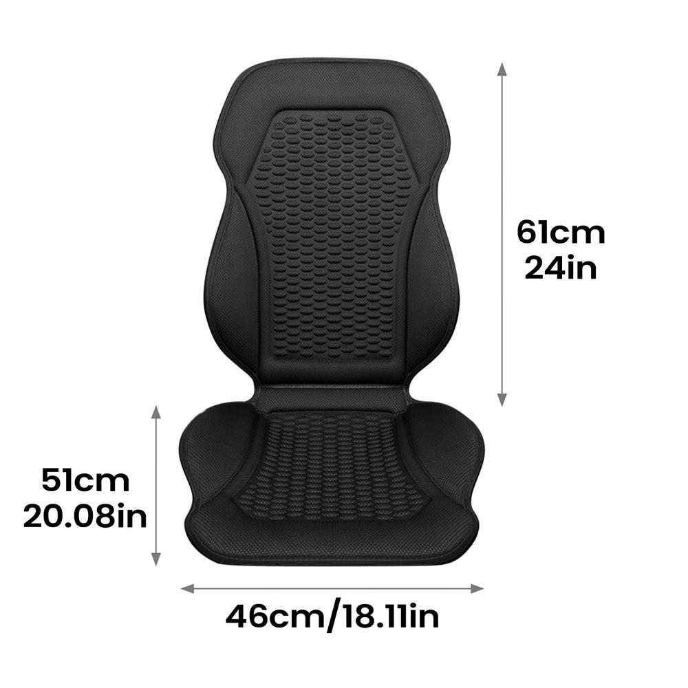 Cooling Car Seat Cover Non-Slip Summer Breathable Ergonomic Car Seat Cooler Chair Cushions for Truck SUV RV Sedan Travel Long