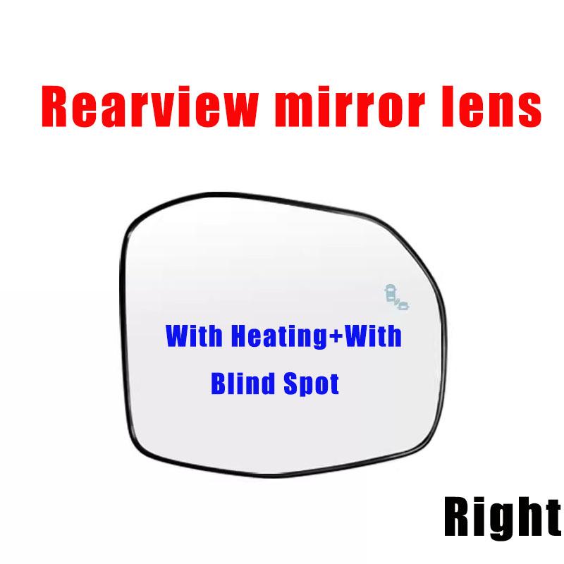Auto Left Right Rear Heated Mirror Glass Cover Frame Turn Signal Light Bottom For Honda Vezel HRV HR-V - 2024 2025