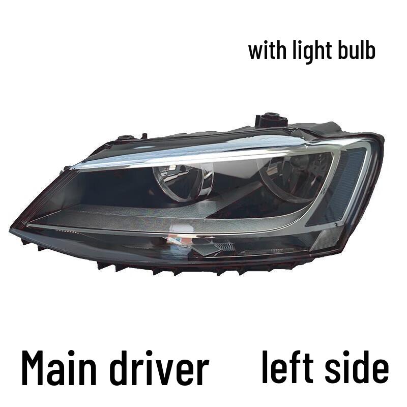 Compatible Headlight Assembly for Volkswagen Sagitar Models 2012-2018 - Single Piece Original