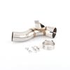 For Indian FTR 1200 S 2019 2020 FTR1200 Rally / Carbon 2020 FTR1200 Escape Motorcycle Exhaust Muffler Link Pipe 61MM Slip-on