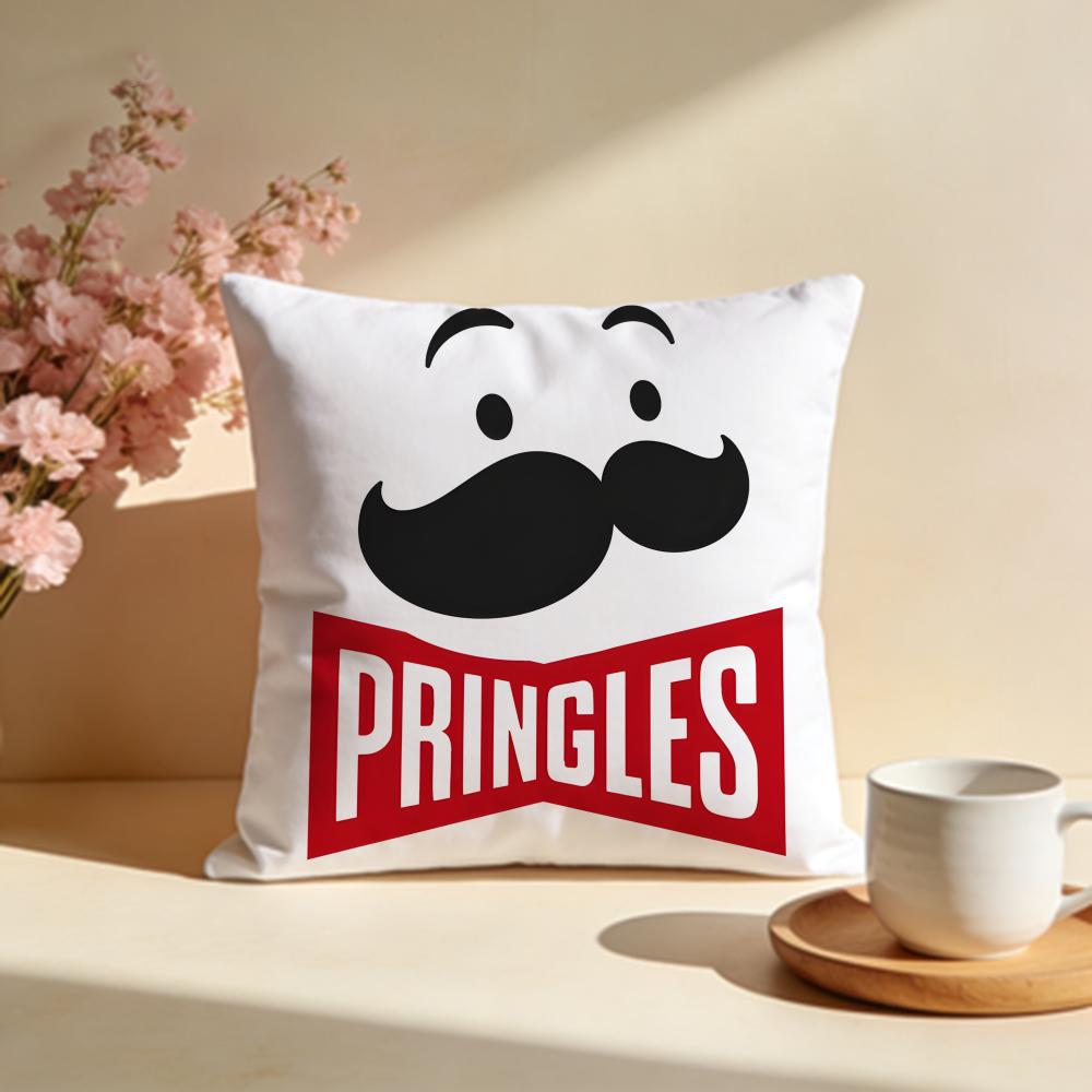 

Hot PPringlesed Cushion Cover Stylish Washable Pillow Cover Ideal for Couch Bedroom Car Decoration 30X30cm