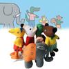 Handcrafted Maisy Mouse Plush Toy Set Featuring Adorable Crocodile Elephant Squirrel And Yellow Bird For Kids And Collectors