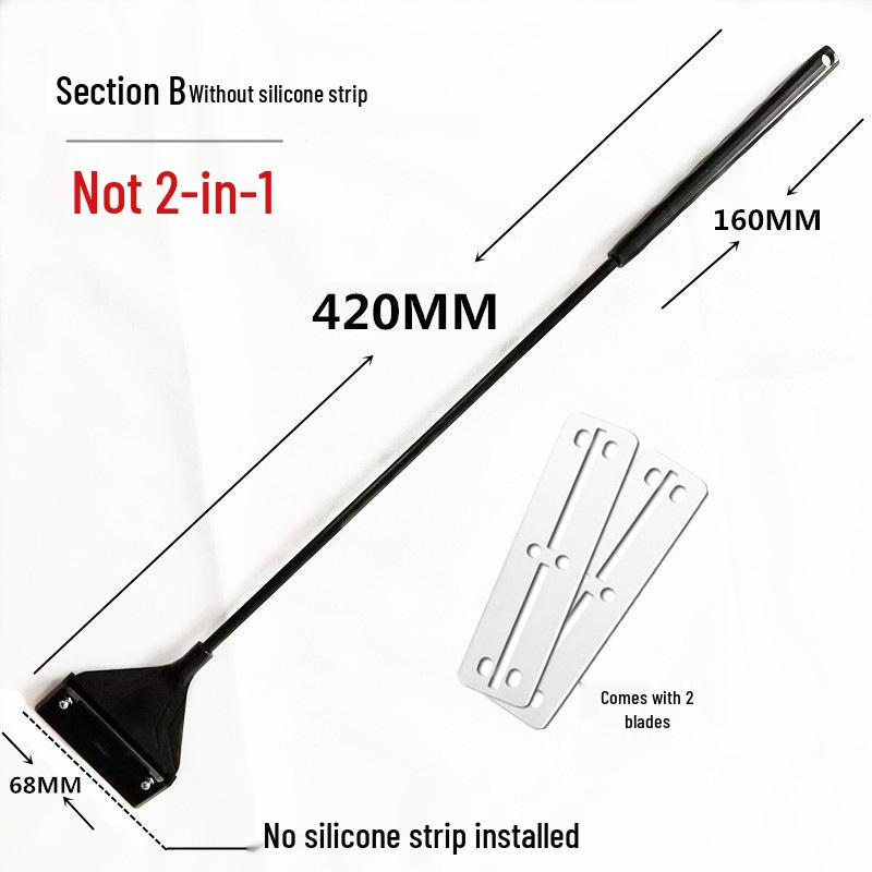 

Скребок для водорослей и шпатель с длинной ручкой - Инструмент для чистки аквариума и водных растений