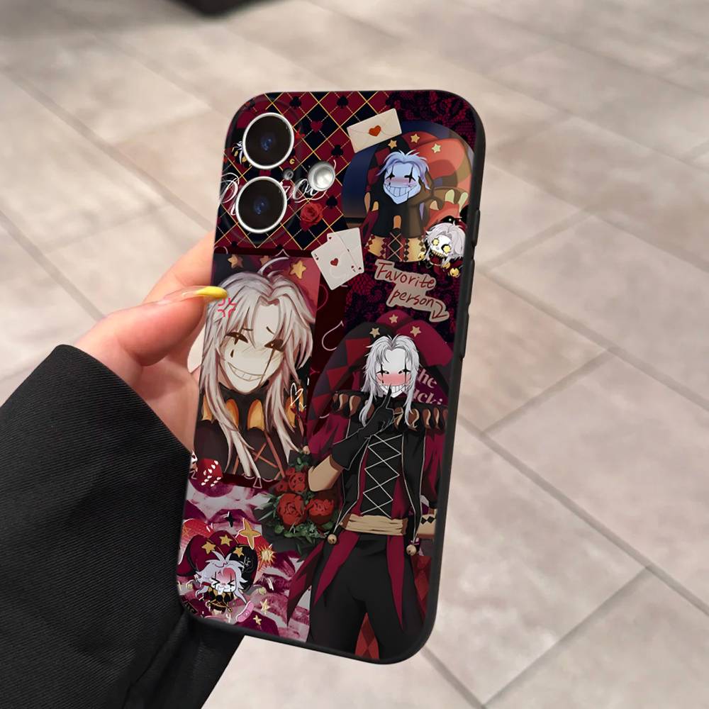 The Freak Circus Pierrot Phone Case For IPhone 17 16 14 15 13 12 11 Pro Max Plus Silicone Soft Cover