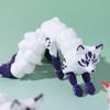 Five Tailed 3D Printed Animal Model Joints Movable Movable Five Tailed Animal Figure  Gift Idea