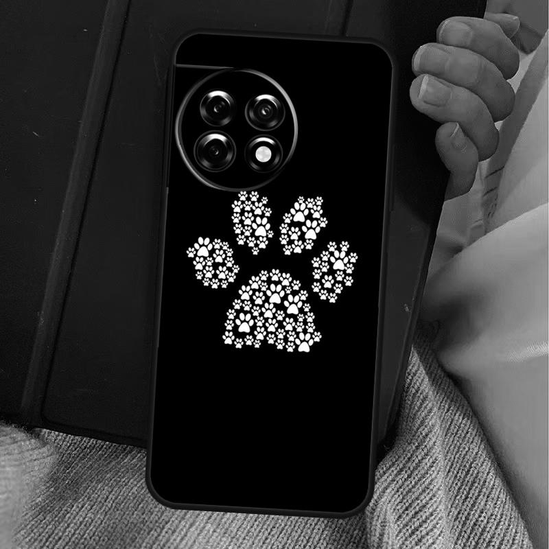 Dog Paw Case For OnePlus Nord 5 CE 2 3 4 Lite N10 N20 N30 OnePlus 13 12 11 10T 13s 10R 12R 13R Cover