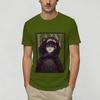 Serial ExperiUnisexts Lain Unisex T Shirts Awesome Tee Shirt Short Sleeve Crewneck TShirts Pure Cotton Birthday Present Tops