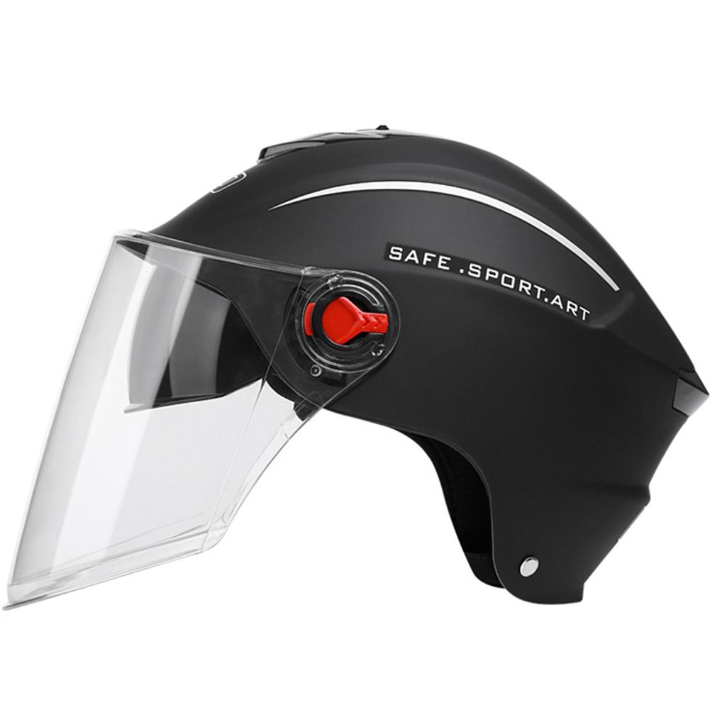 Motorcycle Helmet Open Face Motorbike Helmet Electric Safety Double Lens Helmet Motocross Moto Casque Anti Glare Casco Para