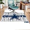 Dallas Cowboys Design Area Rug - Non-Slip, Soft & Cozy Floor Mat for Living Room, Bedroom, Office - Indoor/Outdoor Decorative Carpet