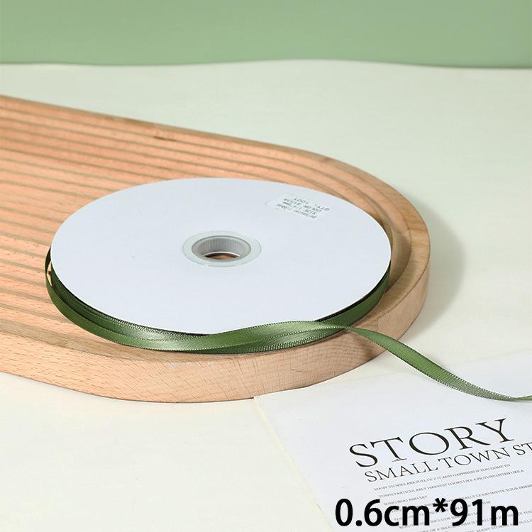 

Источник Оливково-зеленая Подарочная Упаковочная Лента Армейский Зеленый Лента для Упаковки Цветов Лента-бант для Волос 0.6Cm * 91m long/roll