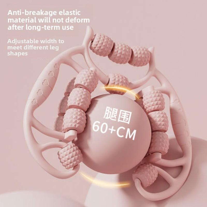 

Новейший 28-колесный кольцевой массажер для ног, расслабляющий массажер, антицеллюлитный массажер, ролик для похудения тела, массаж для тела