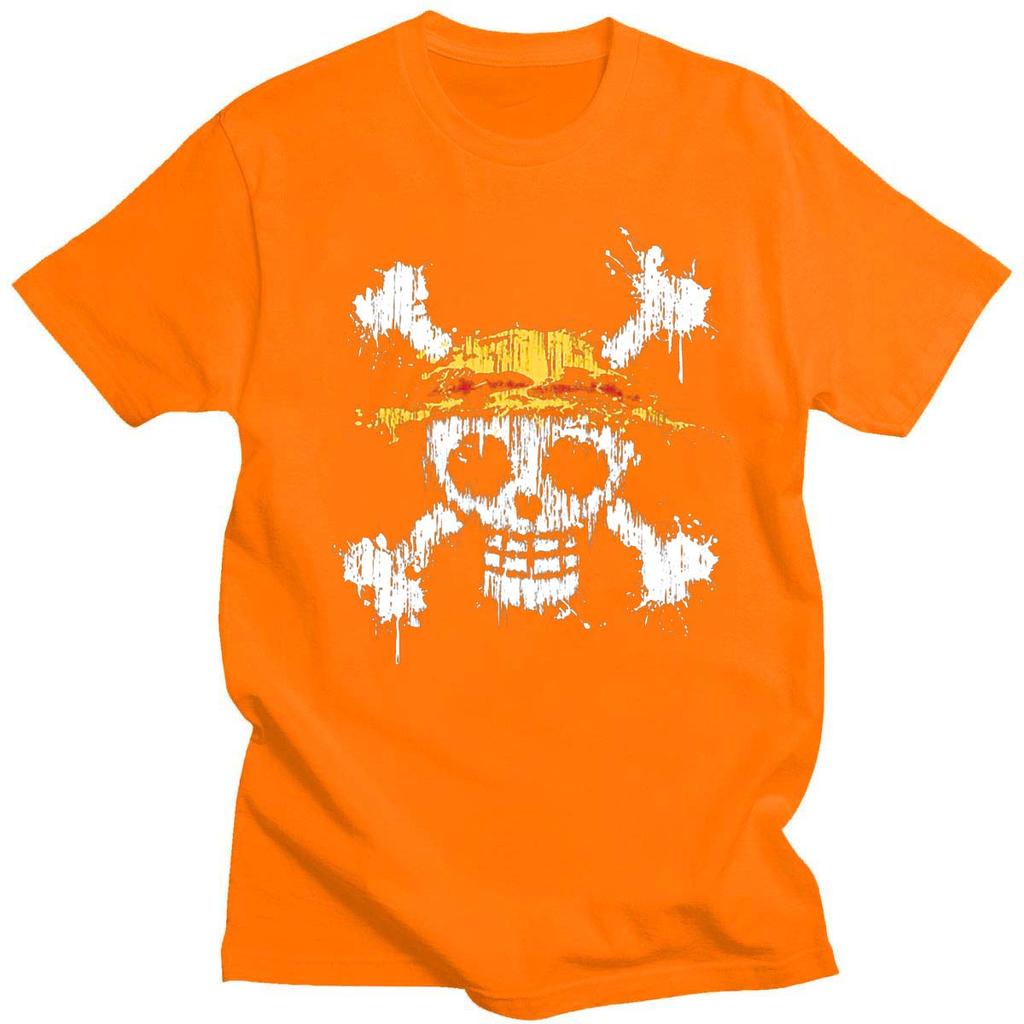 Anime One Piece Luffy Sanji Zoro Tony Chopper Summer Men T-shirt Harajuku Funny Tops Ullzang Cartoon 90s Streetwear Top Tees
