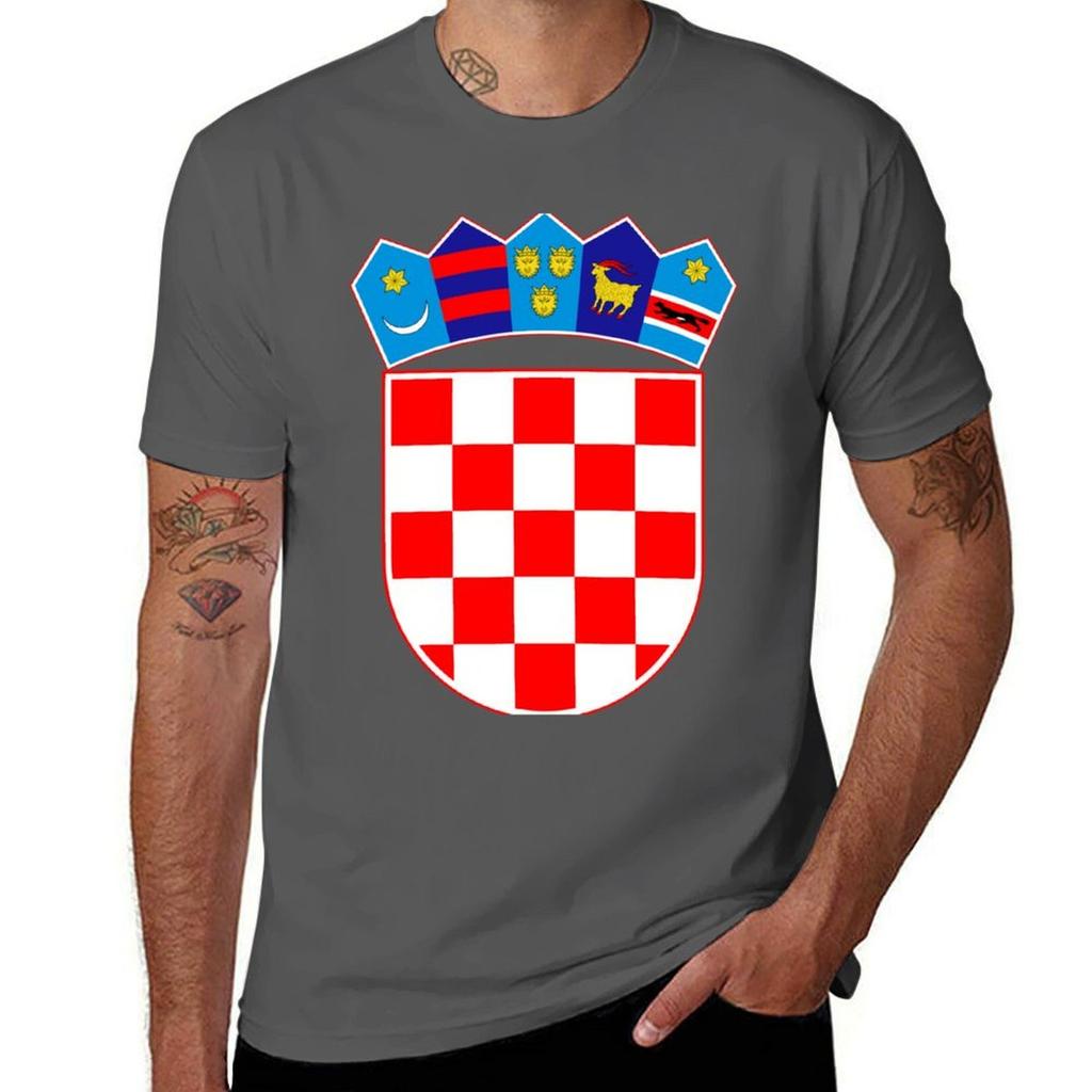 Croatia Coat Of Arms Tshirt Trend Art Print Tshirt