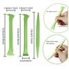3Pcs/set New Vinyl Car Wrap Tool Protable Cars Micro Stick Squeegee Window Tinting Kit Corner Scraper Curves Slot Tucking Tools