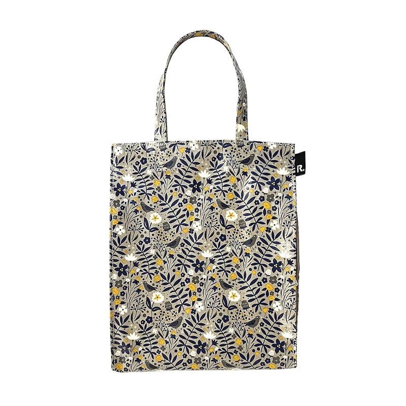 

[Root] Surface lamination processing Vertical type A4 independence tote bag Arcatl laminate ladies 02 Pecking bird