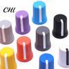 Knob Caps 5Pcs Universal EQ Rotary Replacement Wear Resistant Mini Size Simple Installation Equalizer Potentiometer Fader Knobs Rubber Covers