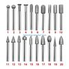 Y5GD 20Piece/set Grinding Burr Drill Bits Shank Grinding Head Burr Set For Grinding