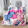 3D Classic Cartoon Blanket Theme Flannel Blanket for Couch Bed Living Room Sofa, Decorative Pattern Super Soft Cozy, Great Gifts