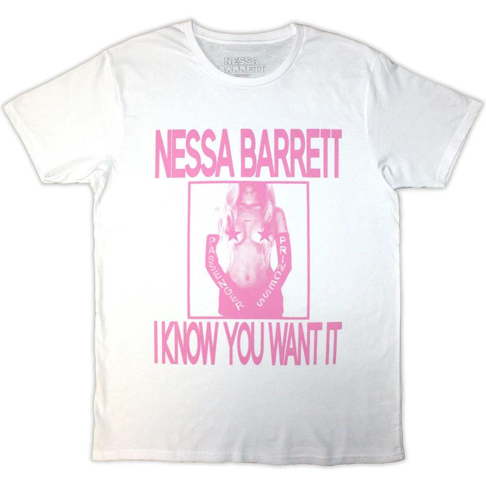 Nessa Barrett Unisex T-Shirt: I Know You Want It (Large) S