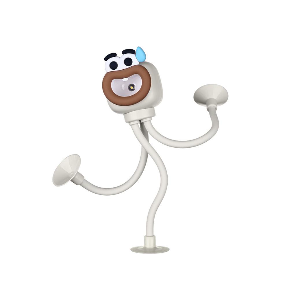 Creative Desktop Ornament Suction Cup Octopus Night Light Portable and Cute Desk Lamp Phone Holder Desk Lamp Atmosphere Light