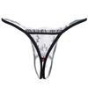 Pearl Pendant Open Thongs Women Underwear Crotchless Embroidery G String Tanga Briefs Lace Transparent Sexy Lingerie
