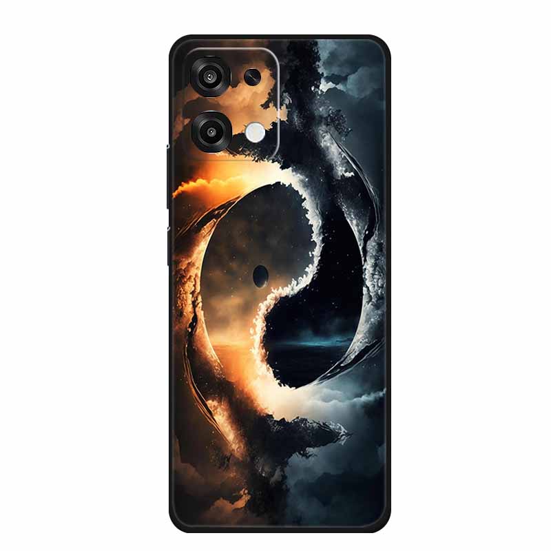 For OPPO F31 Phone Case F 31 Funda Fashion Flowers Black Silicone Soft Back Cover For OPPO F31 5G 2025 Case CPH2781 Coque Shell