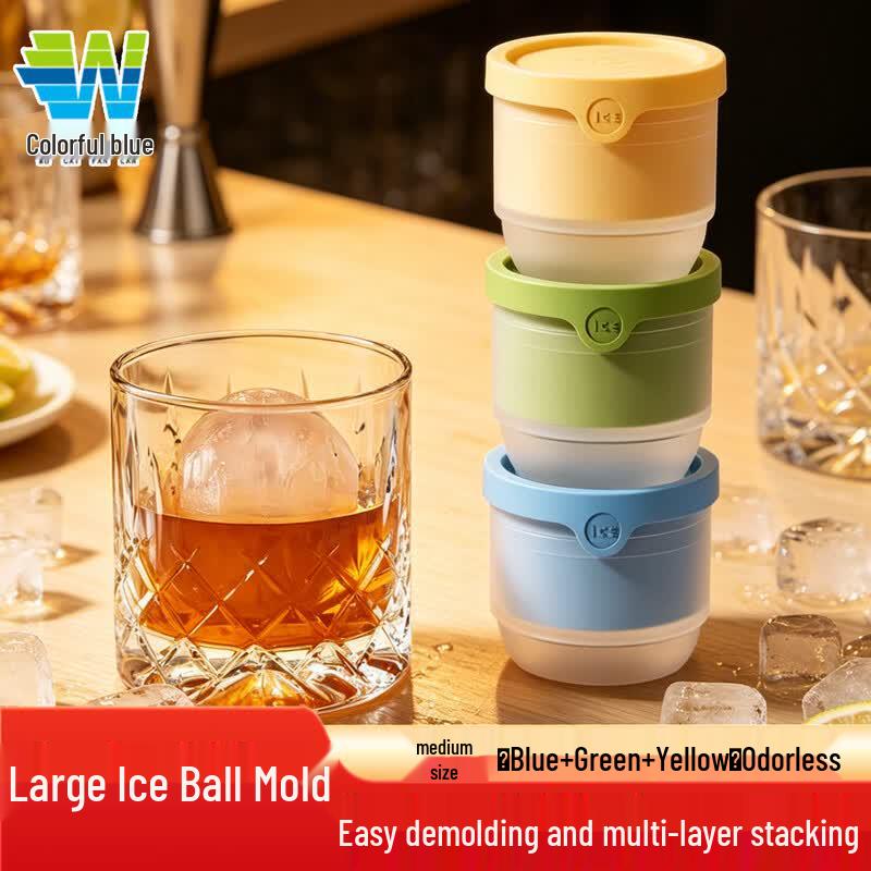 Whiskey Large Ice Ball Mold Set