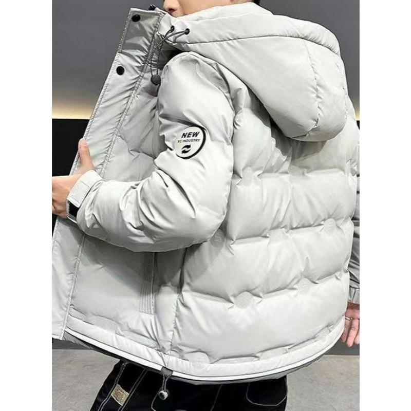 Men's 2026 Winter Hooded Down Jacket - Trendy, Thick, High-Quality, Cold-Protection, Warm Duck Down Coat