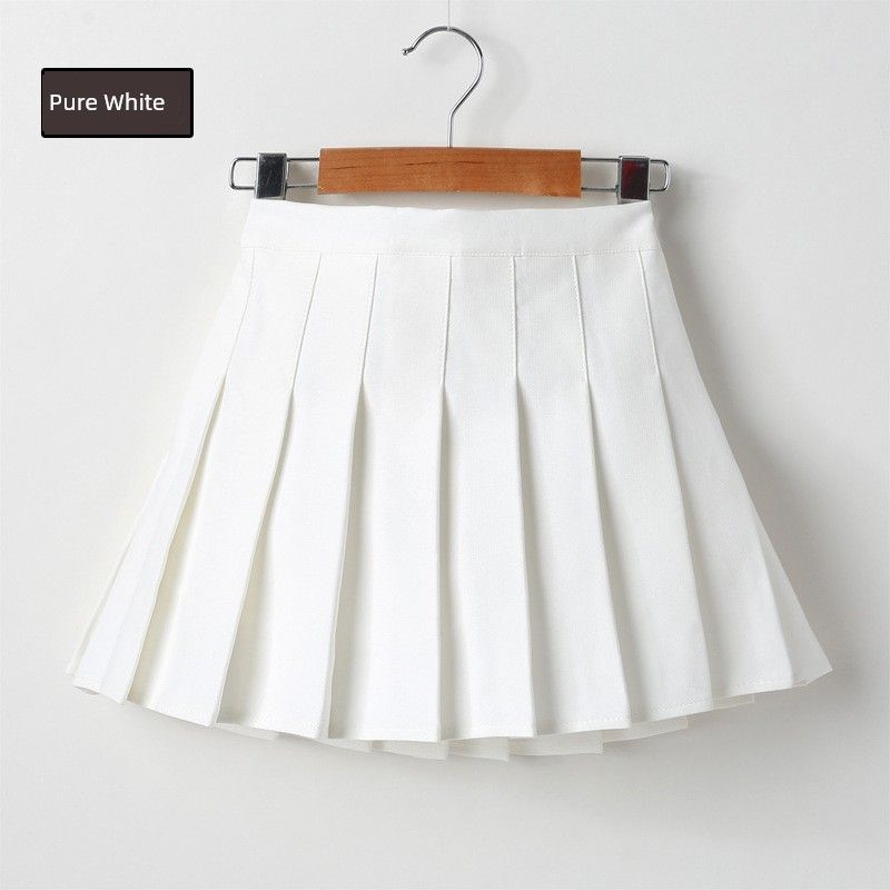 

Online Red Big Hot Candy Color Sister Ladybro Outfit Party Photo Color Pure Cotton Short Sleeve T-shirt Men and Women Funny Bridesmaid 8888 White Pleated Skirt 140