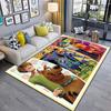 Halloween Cartoon Comedy Adventure Movie Scooby-Doo Carpet Is Suitable for Living Room and Bedroom Doormats Office Balcony Decorative Carpet V7