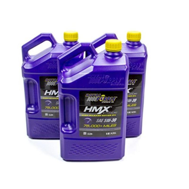 

HMX High Mileage 5W30 Motor Oil 5 qt Case of 3 P/N: Ideal for High-Performance Engines in Extreme Weather Conditions Provides S