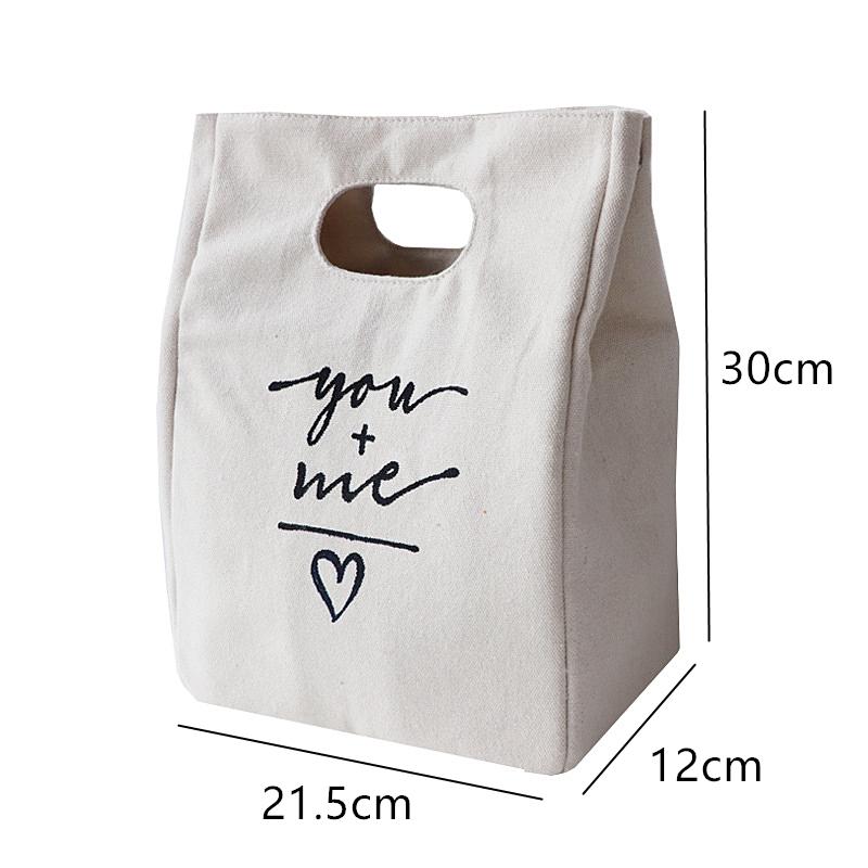 Japanese High Capacity Portable Lunch Thermal Bag Picnic School Travel Insulated Food Container Bento Cooler Tote Storage Bag