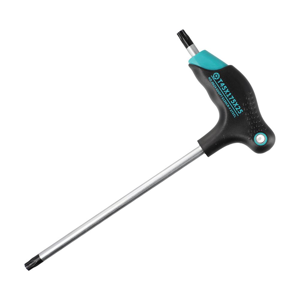 L-Type Double-End Two Way Tamper Proof TorxStar Spanner Key Wrench Screwdriver Hand Tools T 6 T7 T8 10 20 T 25 T27 T 30 T40 T45