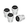 For mini ww1 4Pcs Car Tire Valve Caps Aluminum Car Wheel Stem Air Valve Cap For BMW Mini Cooper One JCW WORKS F54 F55 F56 F57 F60 R50 R52 R53